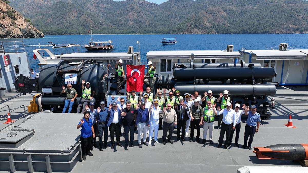 Türkiye'nin ilk denizaltı test altyapısı